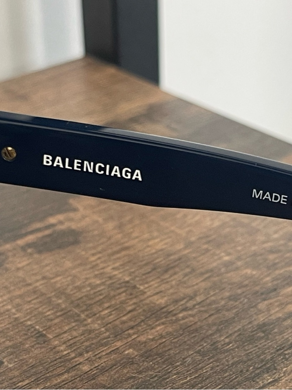 Balenciaga Sunglasses - Model BB0102SA-001 in Navy - BRAND NEW 💙 - Picture 7 of 11